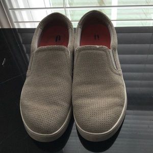 Dr. Scholls slip ons 9 tan